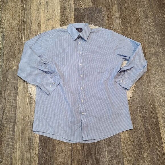 Stafford Men's Performance Super Button Down - Picture 1 of 4